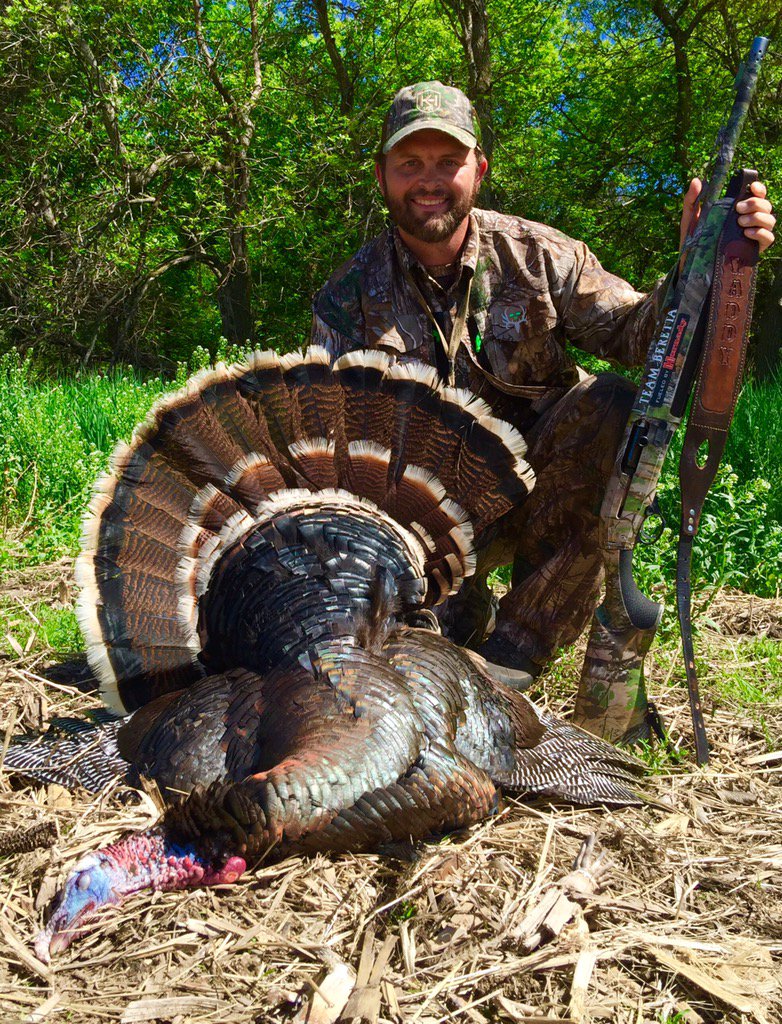 Good Lord blessed me with one heck of a turkey season, ending with this fine NE Merriams. #BoneCollector
