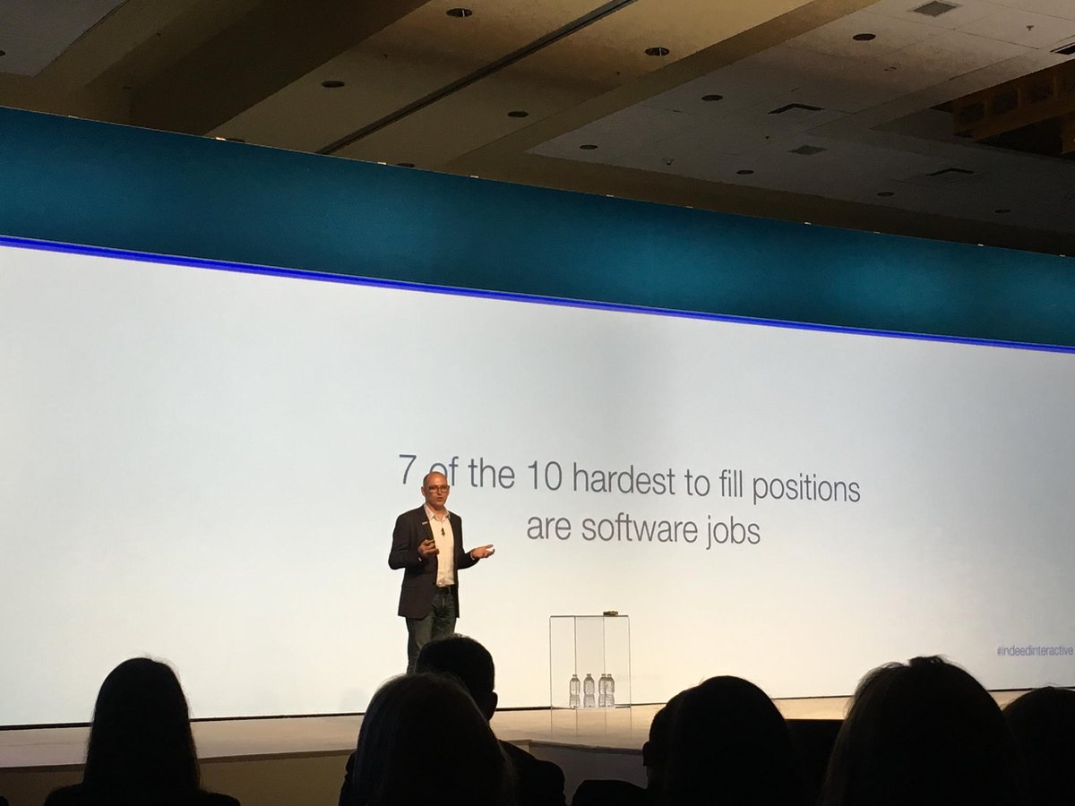 jonathanzila's tweet photo. Great if you are a software dev, very tough if you are recruiting software develops #indeedinteractive @recruitics https://t.co/UJ38yICzHs