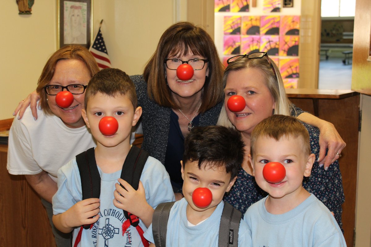 StRoseRockaway's tweet photo. #RedNoseDay - Happy Red Nose Day from St Rose of Lima Catholic Academy!! https://t.co/tvyZlJR4Xv
