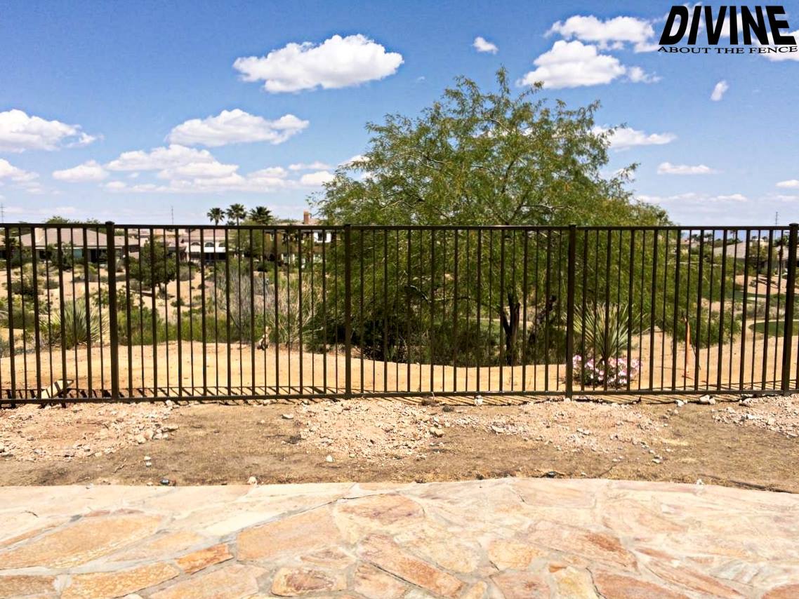 DivineFence's tweet photo. Iron fencing installed here in Las Vegas! Check out our website for more!! 
#lasvegas #local #ironfence #divine https://t.co/68OsL9ey7x