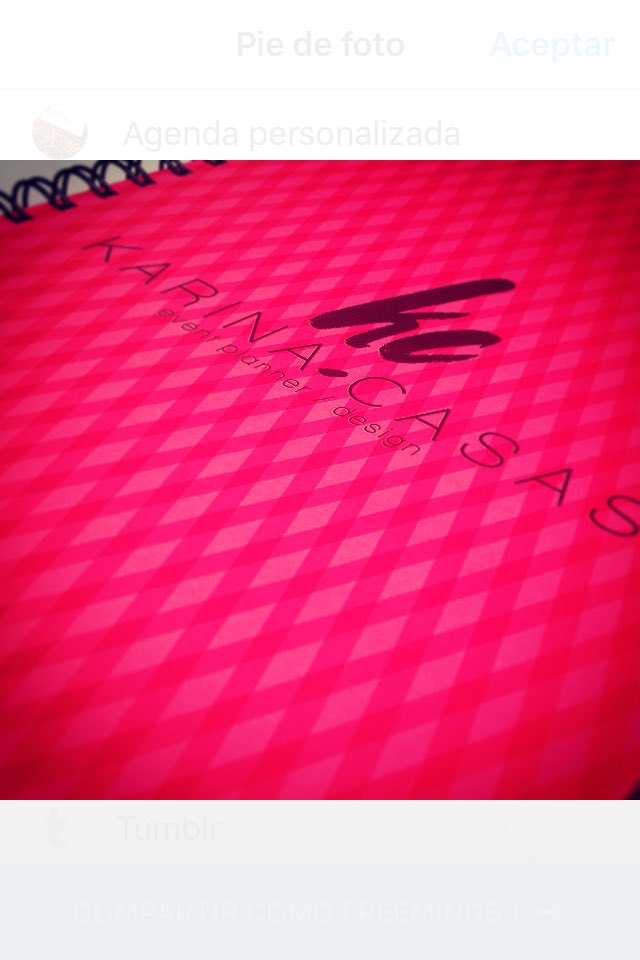 freeminds3's tweet photo. Agenda personalizada! Para Karina Casas -Event Planner! Ya tienes la tuya?
#agenda #Notebook #Book #planner https://t.co/hCt2XCASbu