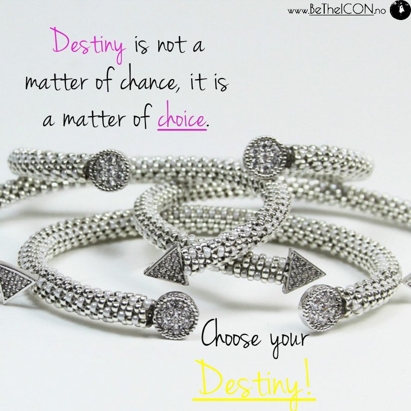 PenePiker's tweet image. Du bestemmer over ditt liv!

Se mer av @SameSky 's Destiny Kolleksjon på #BeTheICON.no
#netthandel #jewelry #Destiny