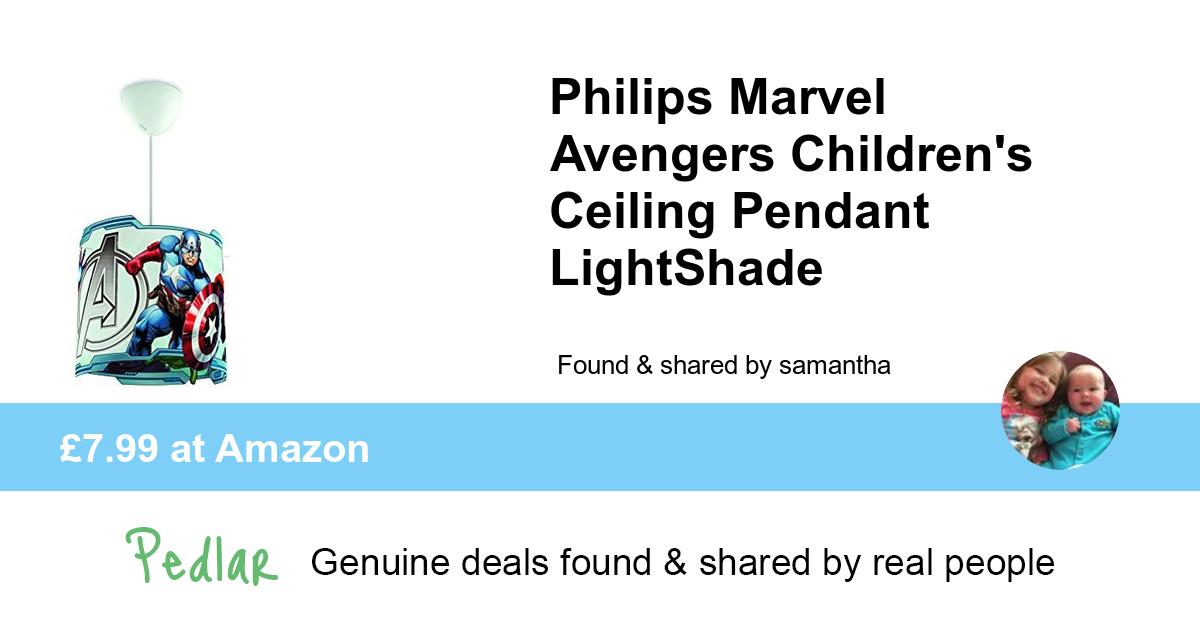 We never knew lampshades could be this awesome #marvel #home pedlar.co/deals/philips-…