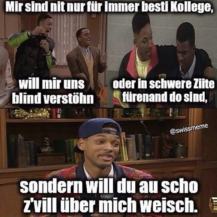 me cha sichs nit leiste die person go z'loh🤔 by swissmeme