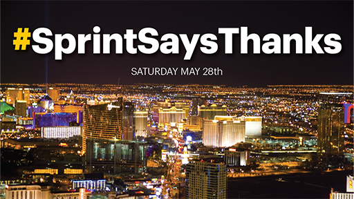 GregPost11's tweet photo. #SprintSaysThanks is almost here! Saturday is going to be HUGE! https://t.co/fqukigMCLD