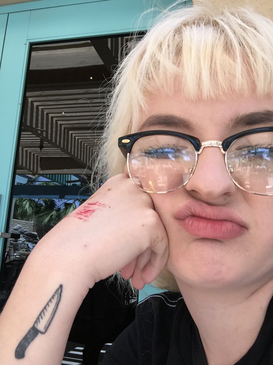 teenagepuppy's tweet image. My dad finally found out about my tattoo and won't stop giving me shit for it