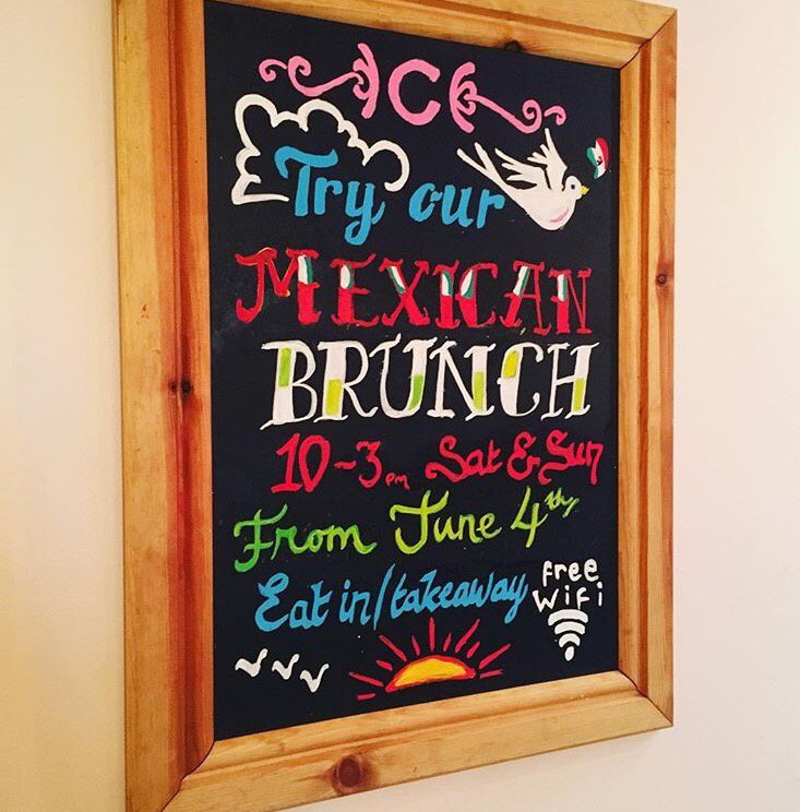 Excited to announce our new #Mexican #Brunch menu!! 🇲🇽 From 4th June, on weekends 10am-4pm #comidamexicana #clapham