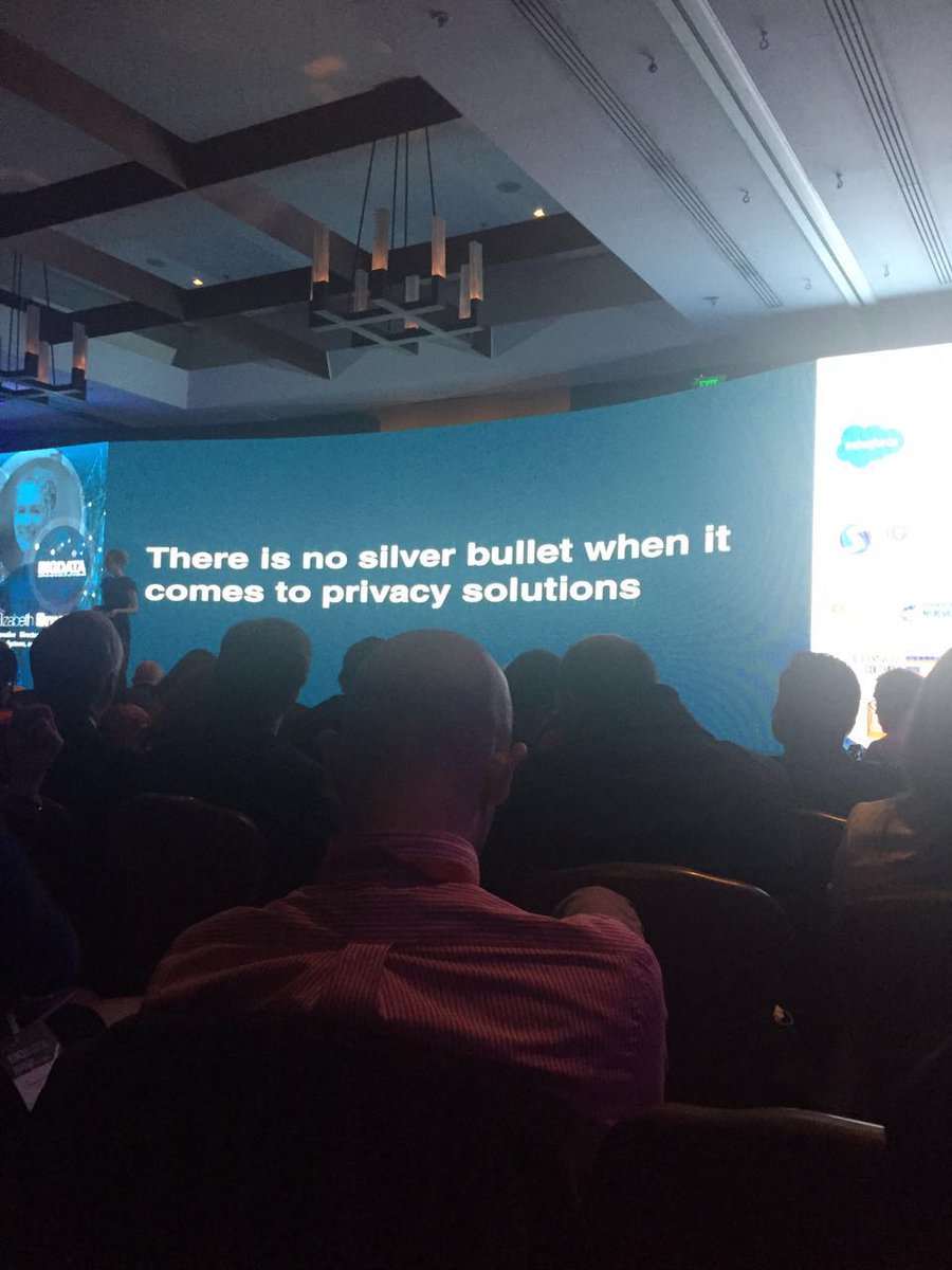 iQ_BPO's tweet photo. Crear soluciones con el reto de mantener la privacidad de la información #MITBigDataLatAm https://t.co/pjyfMqx8pW