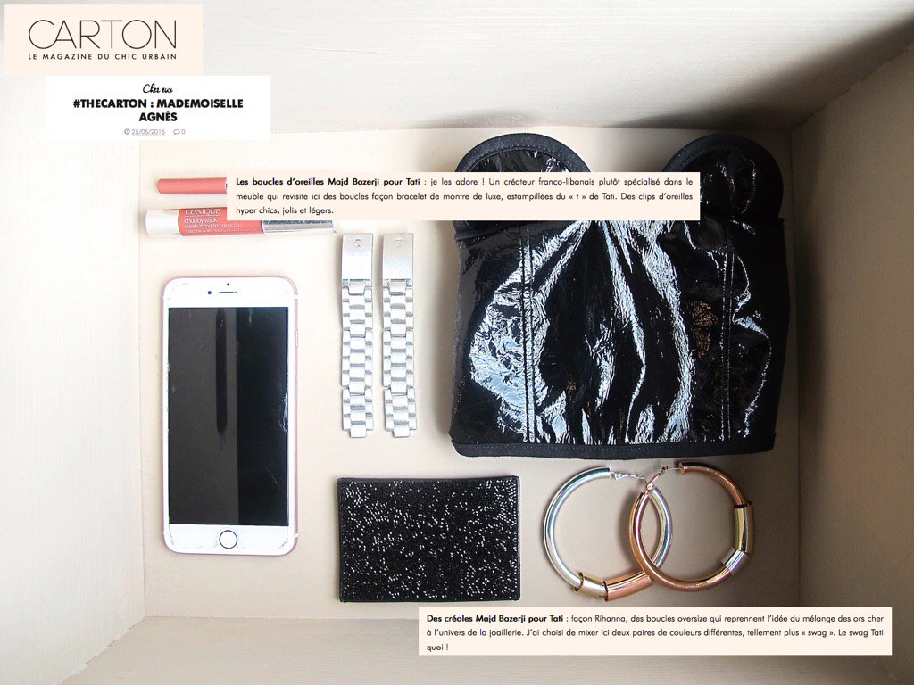 mb_designlab's tweet photo. #thecarton #cartonmagazine #mademoiselleAgnes #Tati #BarbesFashionDay #fashion #bijoux #jewellery #MajdBazerji https://t.co/S6IfZxHVvJ