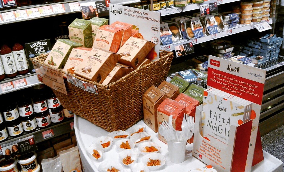 LeavesPureFood's tweet photo. Congrats @SuperValuIRL #Sundrive on the re-opening of your store,we are part of the celebrations today #foodacademy https://t.co/bL8DJyIkCX