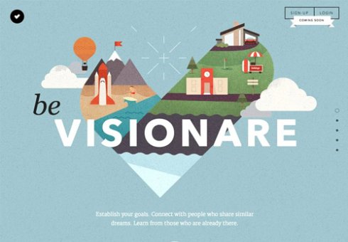 codethew's tweet image. Great use of illustration and font #codetheweb #webdesign