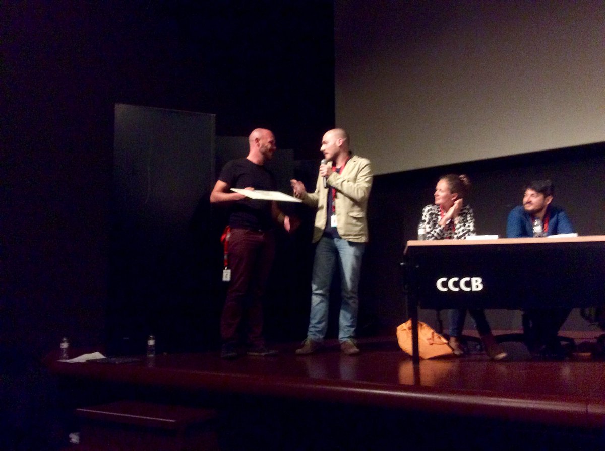 musiclibrarysfx's tweet photo. And our winner is #BlockSeven @InteractivePitch 2016 @DocsBarcelona @DocsBcnPro https://t.co/Qxk4KLHxB6
