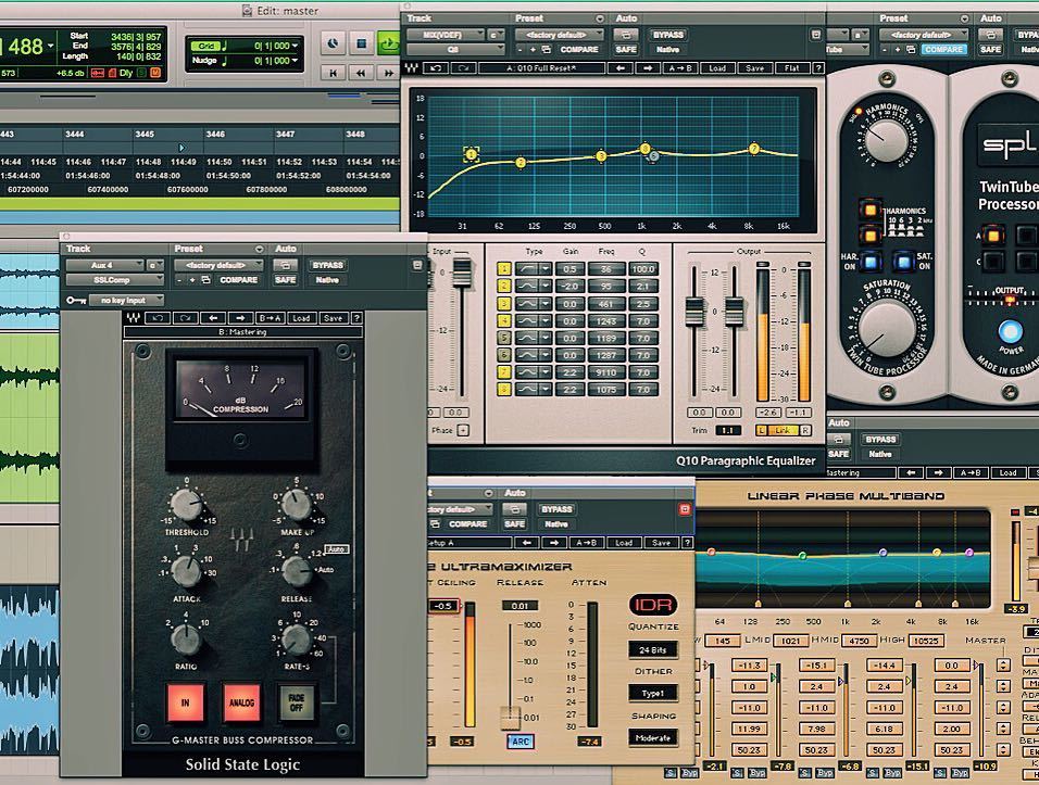 producerpassion's tweet photo. Mastering Session #mastering #producer #musicproducer #sound #soundengineer #protools #protoolssession #avid #waves… https://t.co/30rGpRoXIv