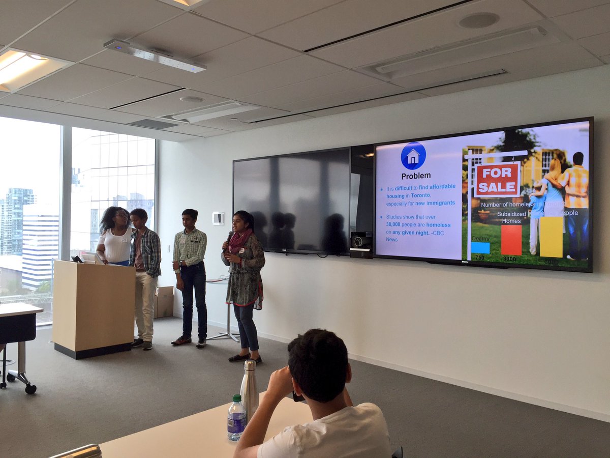 JoeRomano's tweet image. Wonderful work shared by the Humber Summit #MSICEdAppHack Team, at Apple Canada!

@TDSB_MSIC @VickyBranco