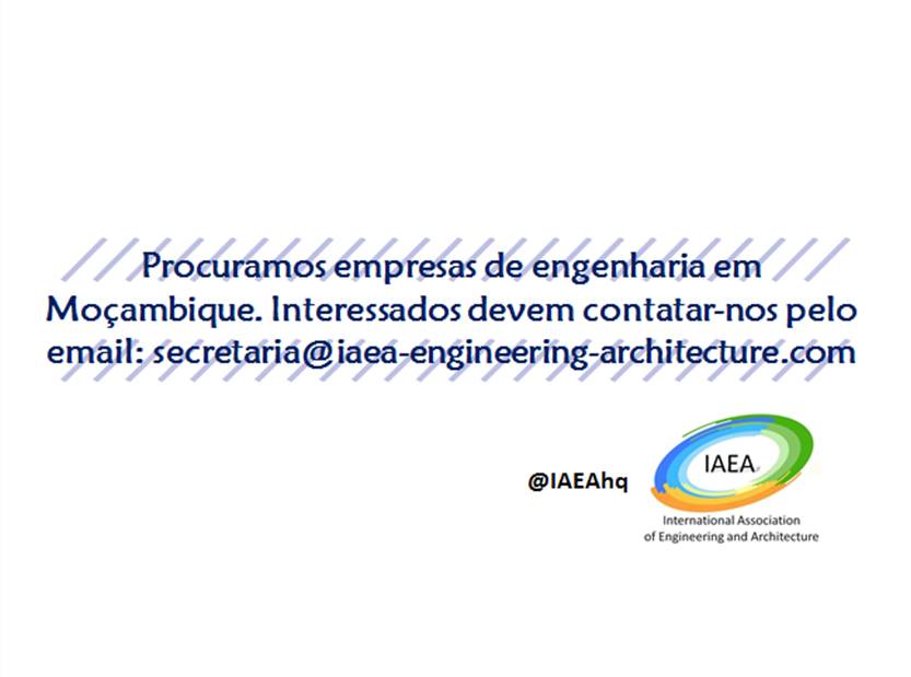IAEAhq's tweet photo. Procuramos #engenheiros em #Moçambique. Premiamos as #três primeiras empresas. #iaeahq https://t.co/8Rb8PtOiE0