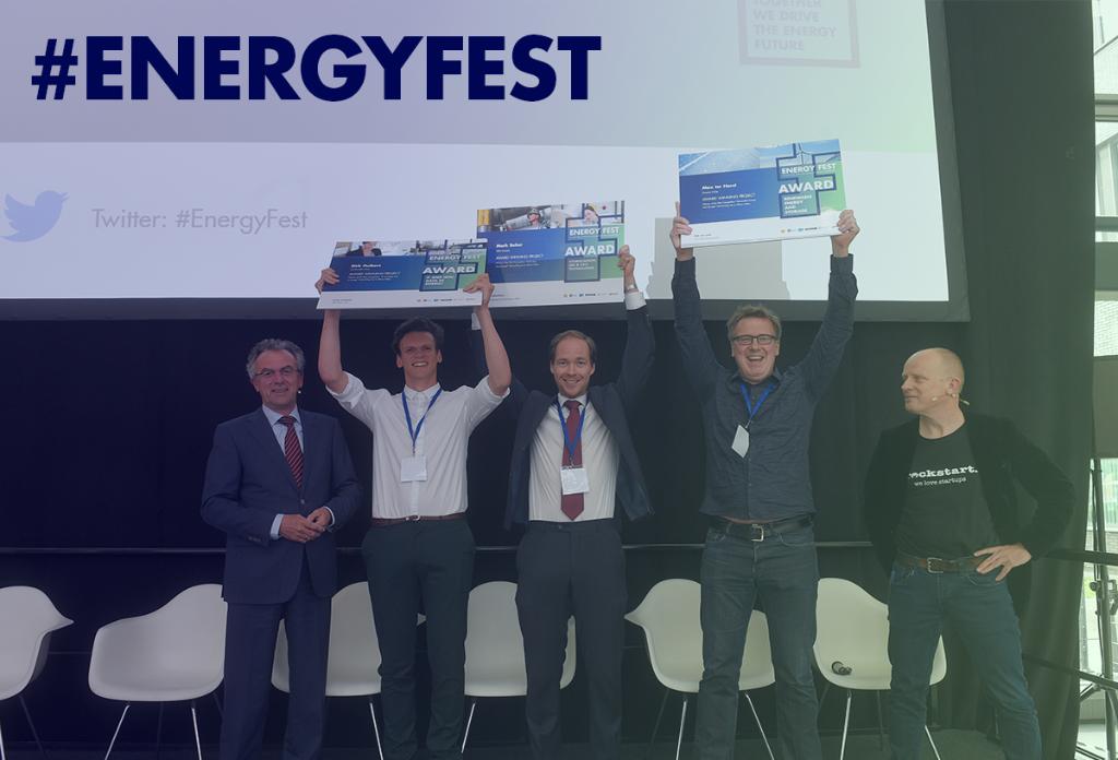 Big applause for <a href="/OctoOffice/">Octo</a>, <a href="/Innoseis/">Mark Beker</a> and <a href="/ekitewps/">e-kite</a> for winning the pitch competitions! #EnergyFest #StartupFestEU