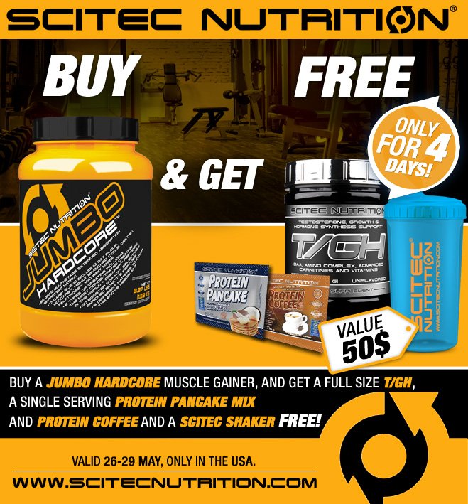 ScitecUSA's tweet photo. Gain Muscles with $50 FREE GIFTS from @ScitecUSA !
Order now at: https://t.co/YnH0qDW4nl
#freestuff #muscles #scitec https://t.co/7S6bnIzwCj