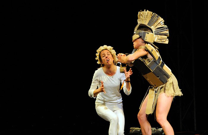 TheStage's tweet photo. "Immaculate comic timing" Gloriator review @spitzandco @brightonfringe @WarrenTheatre https://t.co/55Attk2Uhj https://t.co/yamhAMuKHE
