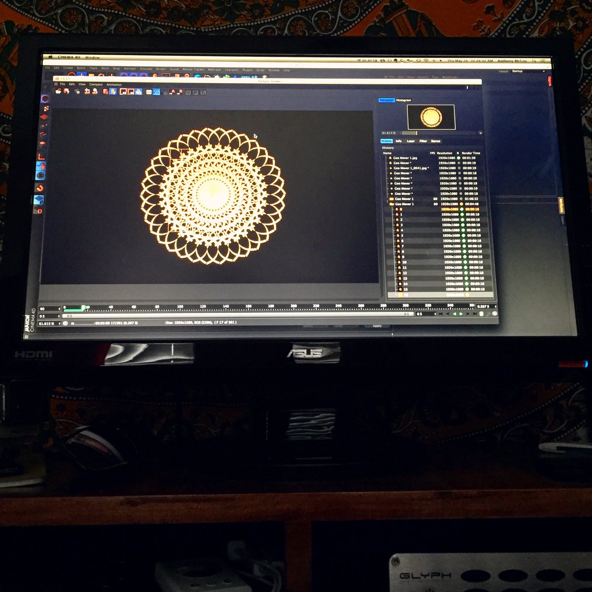 electric_atx's tweet photo. Render render render. #cinema4d #3d #vj https://t.co/bbzD1LiDYH
