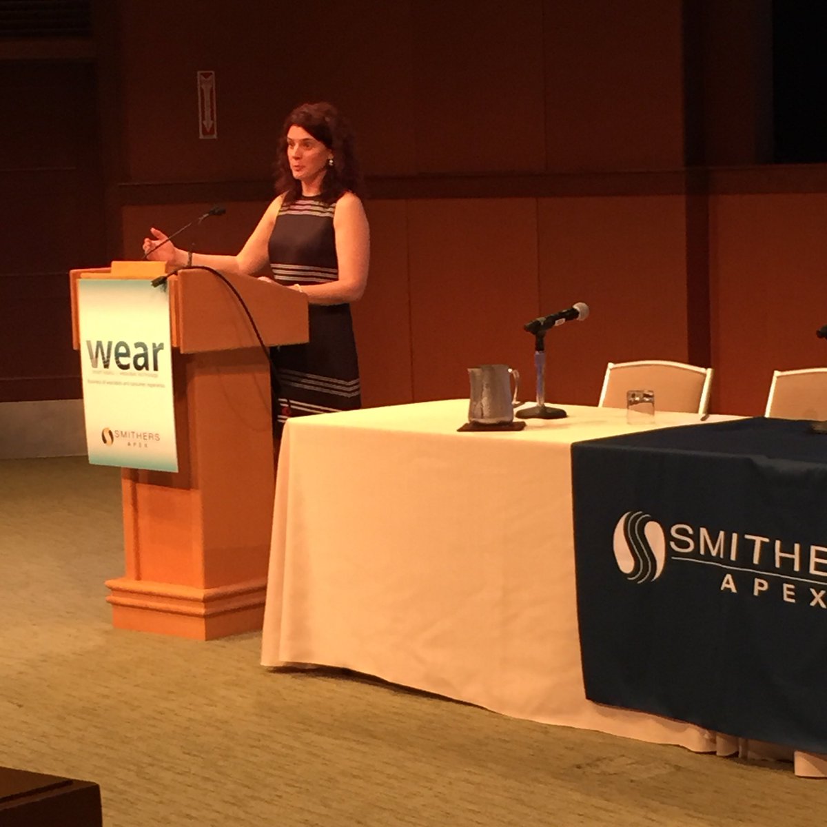 Michelle Farrington <a href="/ADI_News/">Analog Devices, Inc.</a> speaks on the upsides of Energy Harvesting during #WEARcon2016