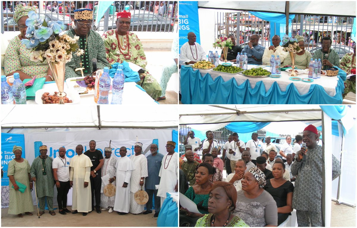 UNIONBANK_NG's tweet photo. Launch of #UnionKorrect in Onitsha, Anambra State. #Korrect2Save #Savings https://t.co/8zMNVmvxQ8