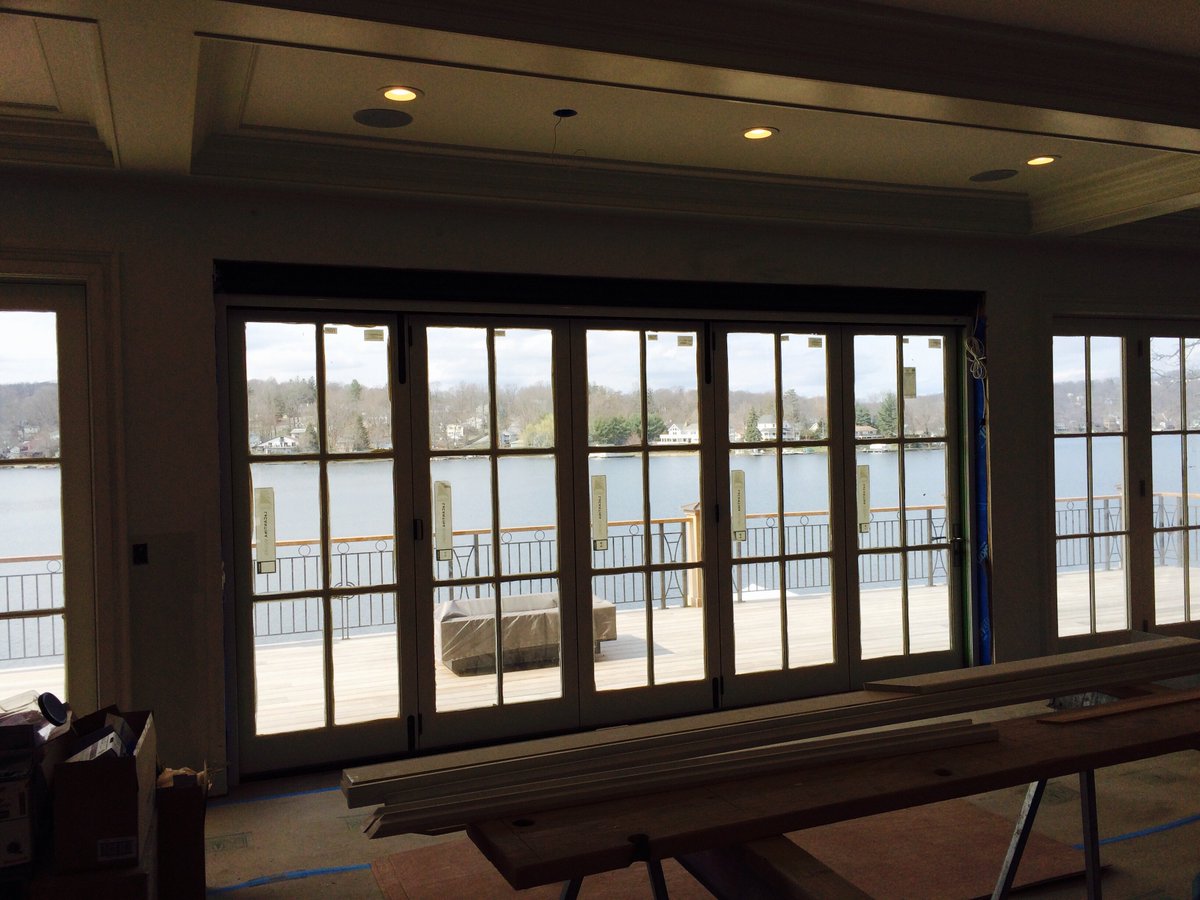 SpartanGroupHC's tweet photo. If your project can accommodate it a #FoldingDoor will really open up your living space to the #outdoors! #SCGHC #NJ https://t.co/dERs4YzW6P