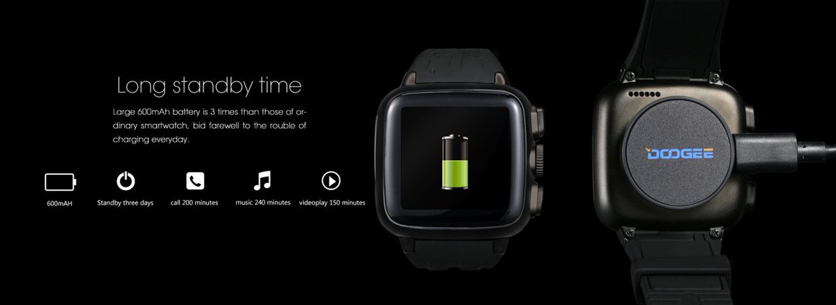 DoogeeMex's tweet photo. Su #granbatería de larga duración es 3 veces #másduradera que los #smartwatch ordinarios.Adiós a la carga cotidiana! https://t.co/0koxQgHomg