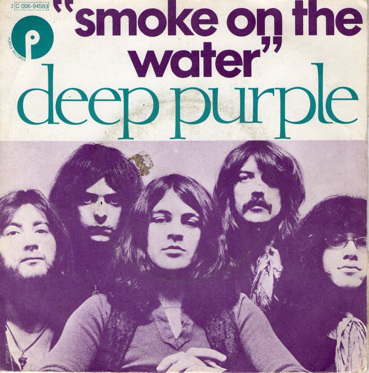This day in 1973: the great Deep Purple release their anthem “Smoke On The Water”!!!