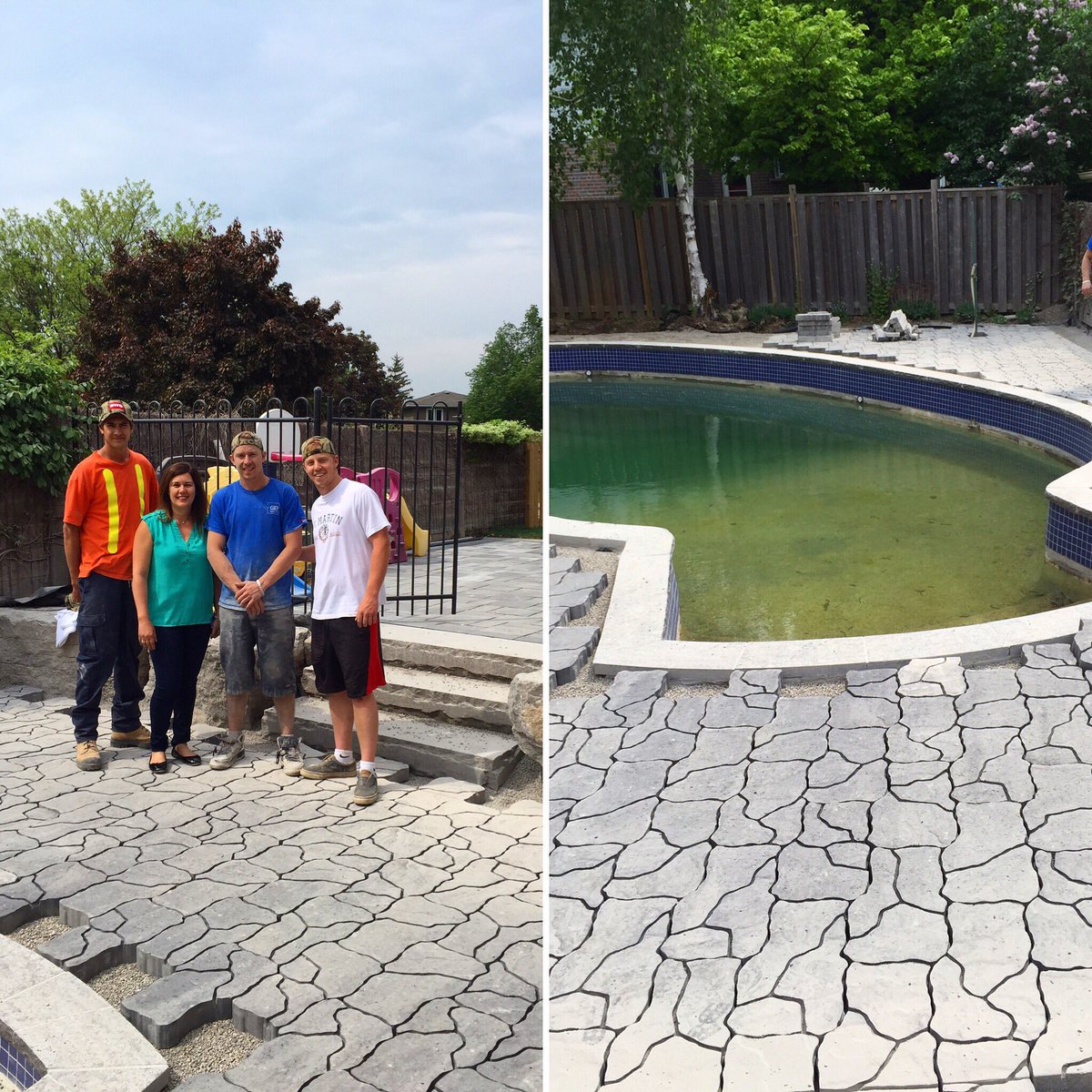 RT BestWayStone "Great work in progress by #Superscapes out in #Georgetown today! salpig keeping these guys cool w… "