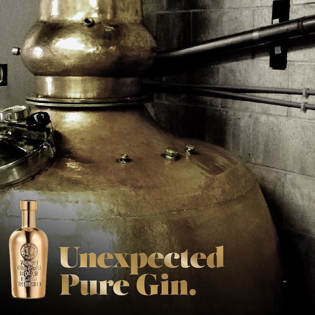 Part of the process is still done in the old golden pot.
GinGold 999.9
Unexpected Pure Gin… ift.tt/1WmHWz9
