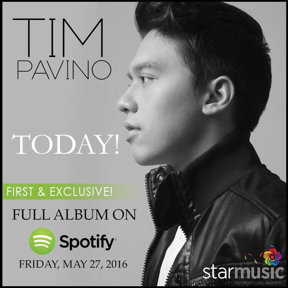 TimPavino's tweet photo. TODAY IS THE DAY! CHECK OUT SPOTIFY NOW! 😎🙌🏼🎶 May 27th, 2016 #Spotify #StarMusic... https://t.co/qSOrXFnkVF https://t.co/ReGBwHXdUb
