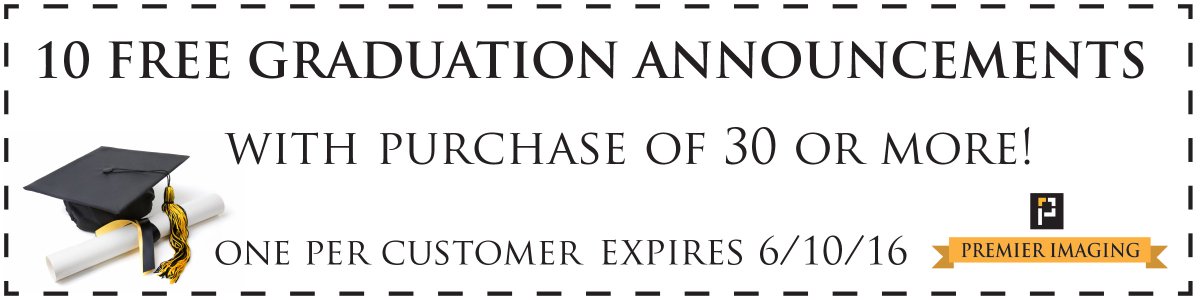 Announce it in style! 10 FREE Graduation Announcements!