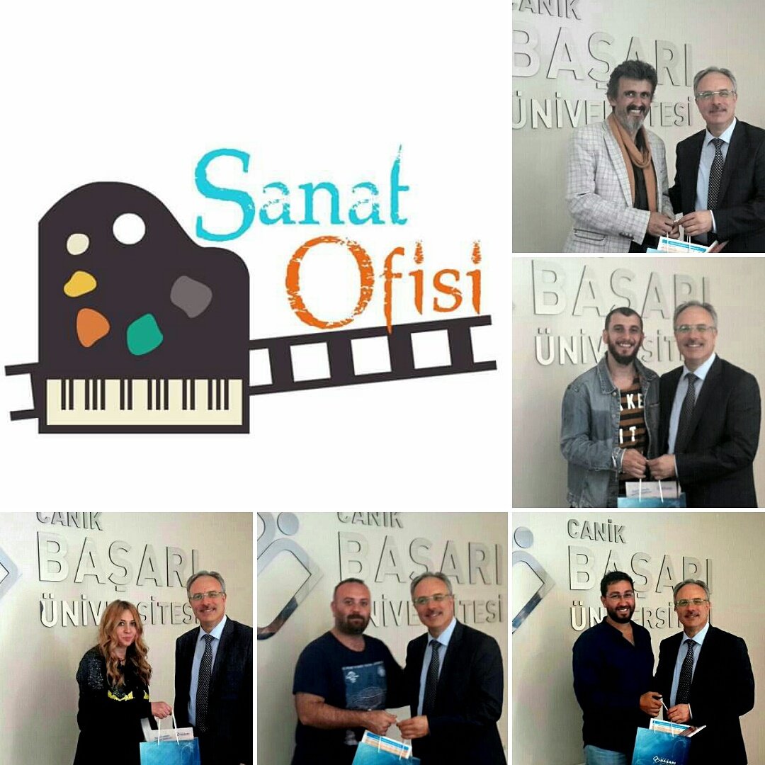 basarisanat's tweet photo. Sanat Ofisi bünyesindeki kurs hocalarımız ve Rektörümüzle 'Kampüste Sanat'ı konuştuk. @basariuni @1Yunusbekdemir https://t.co/azQtx3IIMo