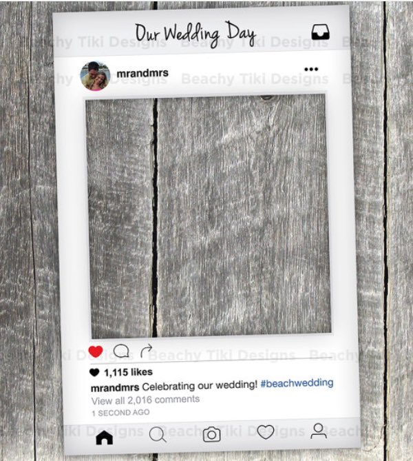beachy_tiki's tweet image. Digital file customized just the way you want! DIY printable #InstagramFrame with new look: etsy.com/listing/280733…