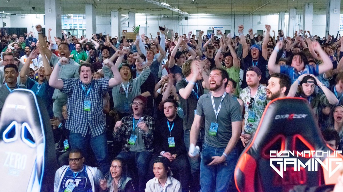 GOMLseries's tweet photo. Few things compare to the passion and excitement the #SmashBros community bring to events. Thank you all #GOML2016 https://t.co/jZWCHek6O7