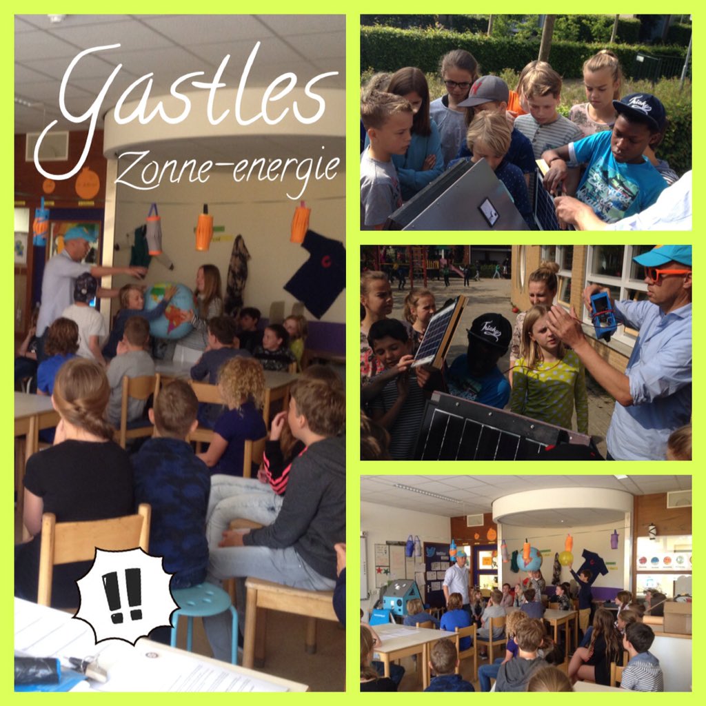 Verbeter de wereld, begin bij jezelf! Inspirerende gastles van Marc over zonne-energie