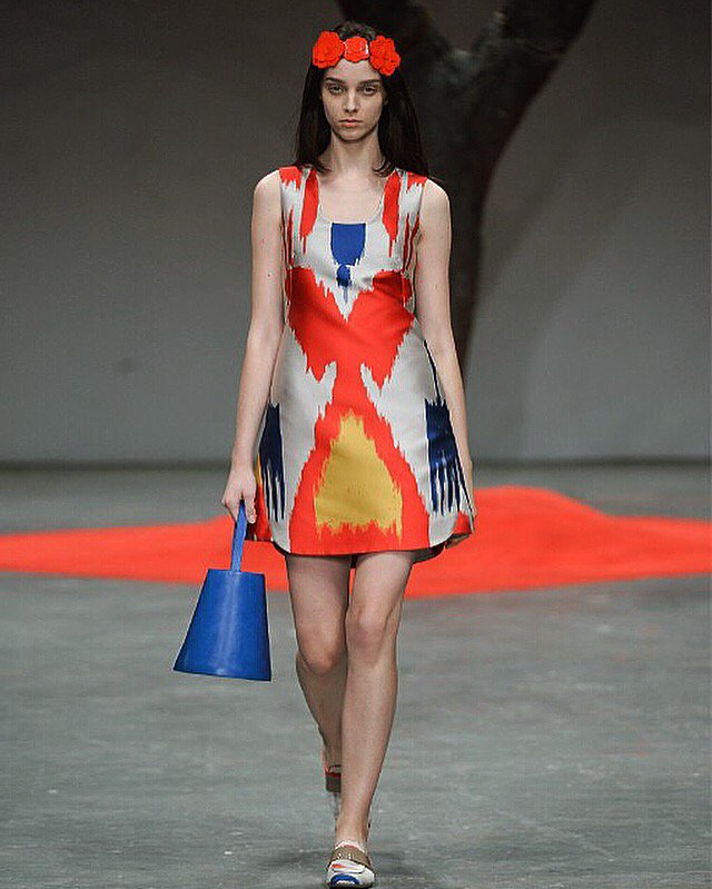 Wear art at OsmanStudio.com
Meet the Pedra dress. ▫️🔹🔺