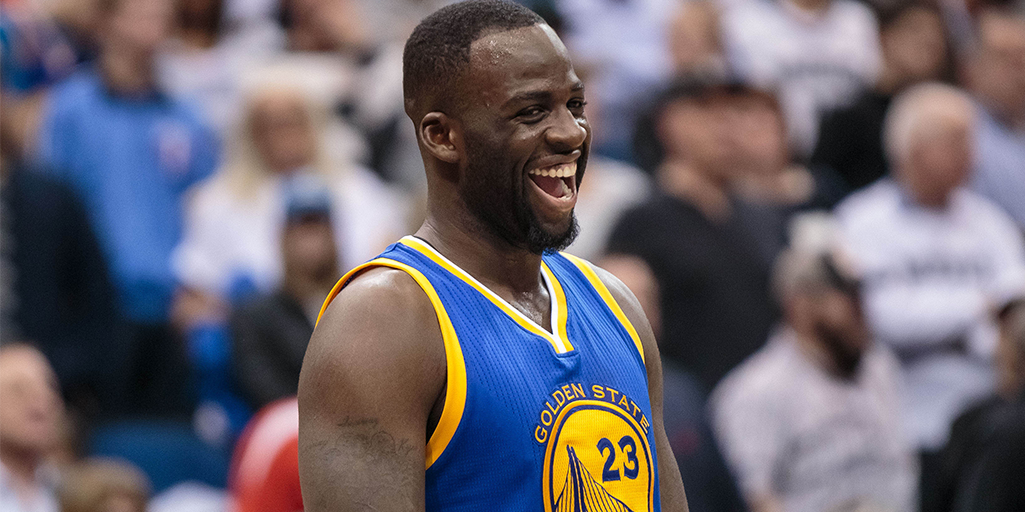 theScore's tweet photo. Draymond Green: No doubt in my mind we'll win Game 5. https://t.co/U4JYWuLTTA https://t.co/YOiIHSENZG