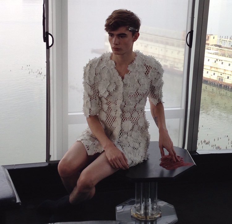 ODDAmagazine's tweet photo. #tbt #LiamLittle December 2015 in NYC for ODDA 10 Tributes #ODDAmagazine @Moncler #ODDAtributes https://t.co/3xVOjkJTxo