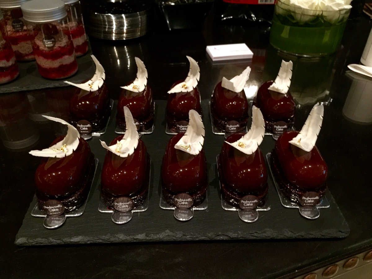 Petite création de notre chef, avec le chocolat valrona. hummmmmm