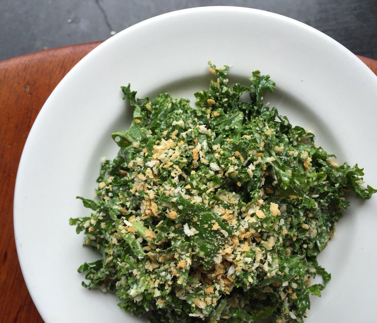 Keep it simple #kalesalad <a href="/barbutonyc/">Barbuto</a> <a href="/Jams_NYC/">Jams NYC</a> <a href="/waxmanssf/">Waxman's</a> <a href="/AdelesNashville/">Adele's Nashville</a> <a href="/BrezzaCucina/">Brezza Cucina</a>