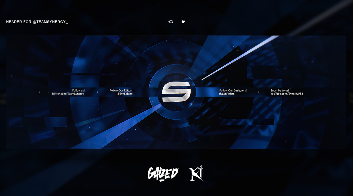 Header for <a href="/TeamSynergy_/">Synergy</a> ft. @SynNatu 
Retweets and Likes are appreciated.
HD: i.imgur.com/q155Nk0.png