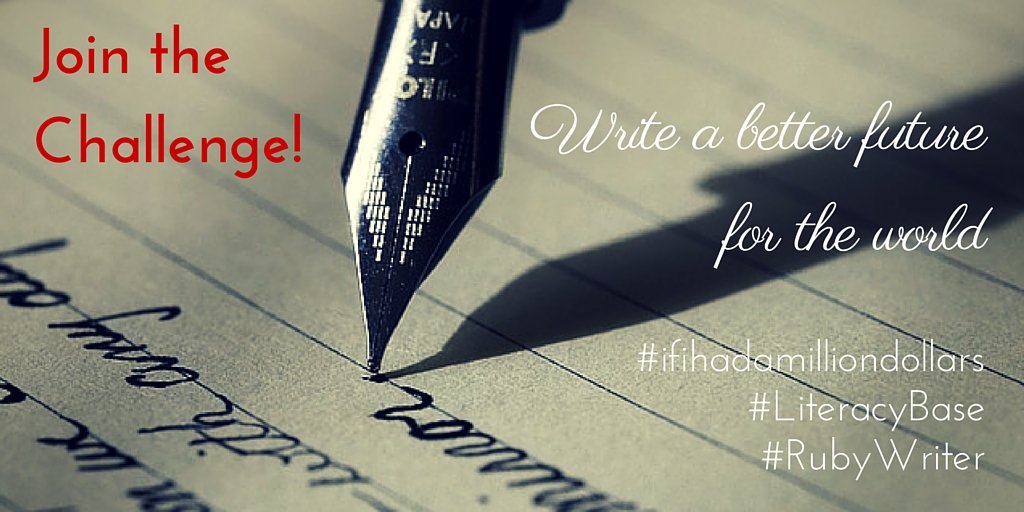 LysCyani's tweet photo. How to spend a #ifihadmilliondollars - with a social conscience https://t.co/UI4oCGZiXN #writerswanted #LiteracyBase https://t.co/tNBowCrC2W