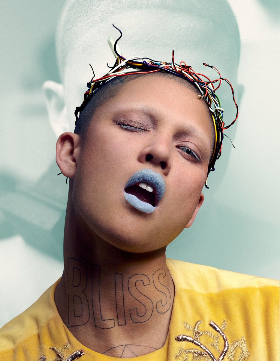 i_D's tweet image. 'Alternative' doesn't even begin to describe @atboychild's otherworldy cosmic beauty: bit.ly/1XViksA