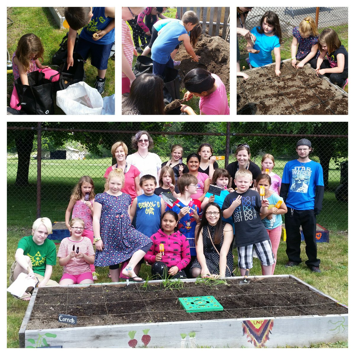 <a href="/KGS_Info/">King George School</a> <a href="/GEDSB/">Grand Erie District School Board</a> #KGSLearn Our Green Team had a blast helping to plant the community garden at G.E.L.A. this AM.