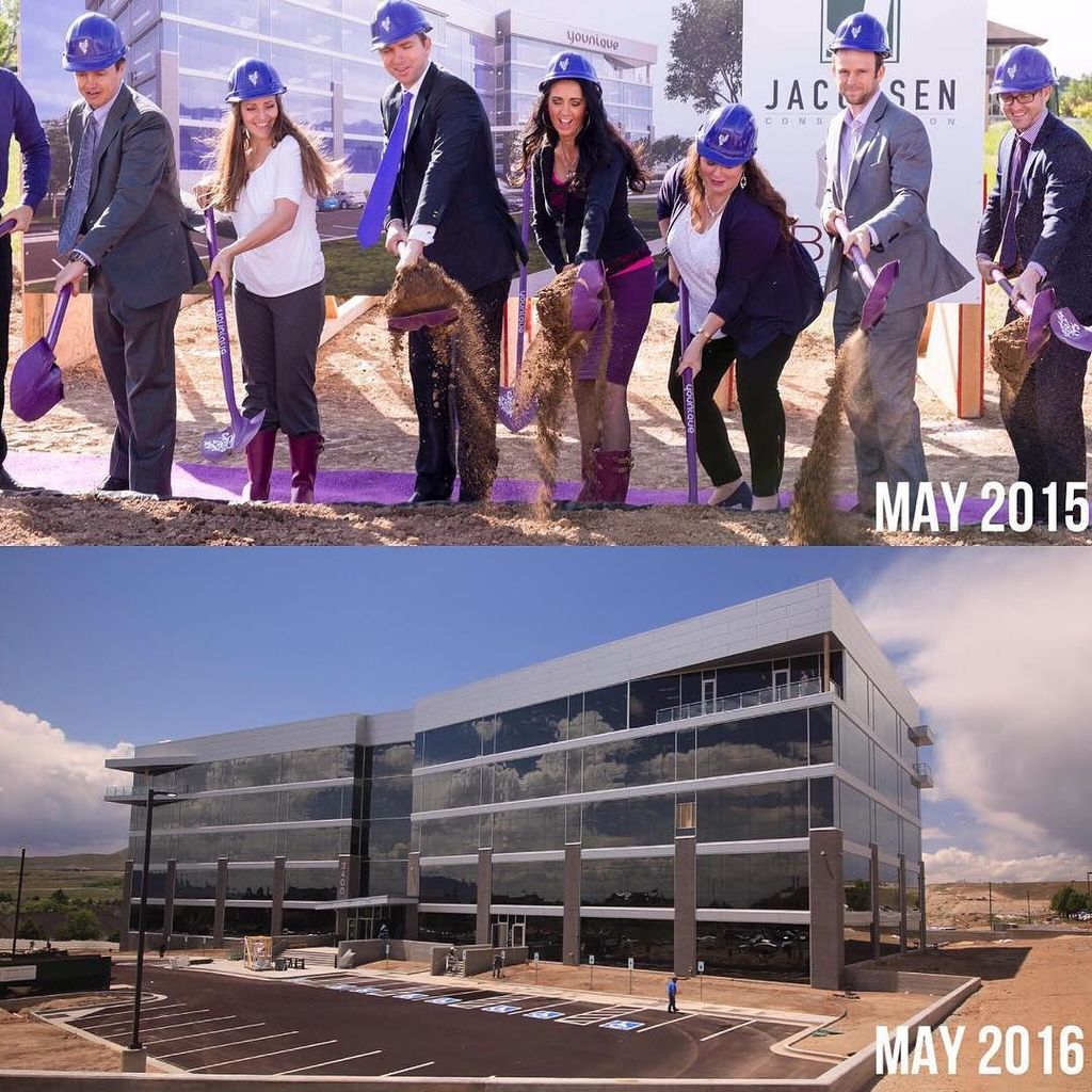 Younique_Corp's tweet photo. #TBT One year after breaking ground on the new Younique Global Headquarters in Lehi, Utah … https://t.co/XQs2q4PKWP https://t.co/uBzB3NmUn6