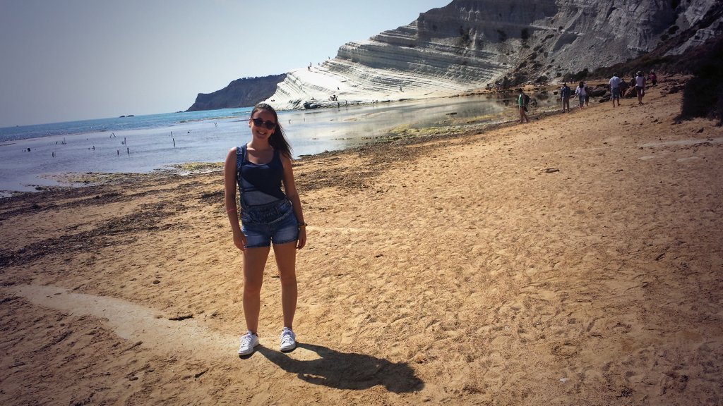 Giusinadance's tweet photo. Scala dei Turchi 😍😍😍 https://t.co/Cih4qq8hLg