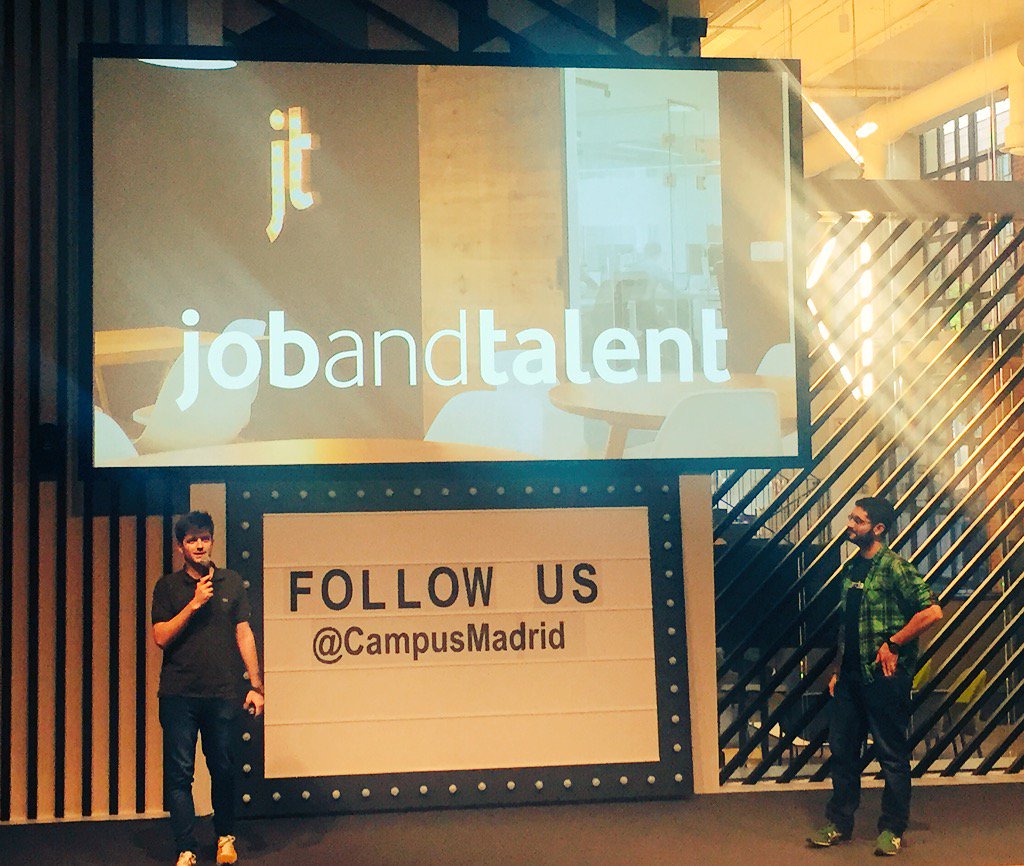 #MadProductHunt @ptorrecillas87 y <a href="/teoruiz/">Teo Ruiz</a> cuentan la evolución de <a href="/jobandtalent_es/">Job&Talent España</a> hasta el exitazo que es hoy