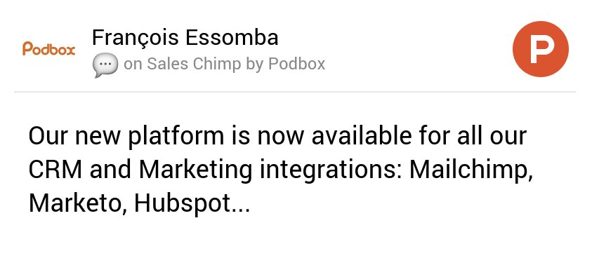 Podbox tweet media