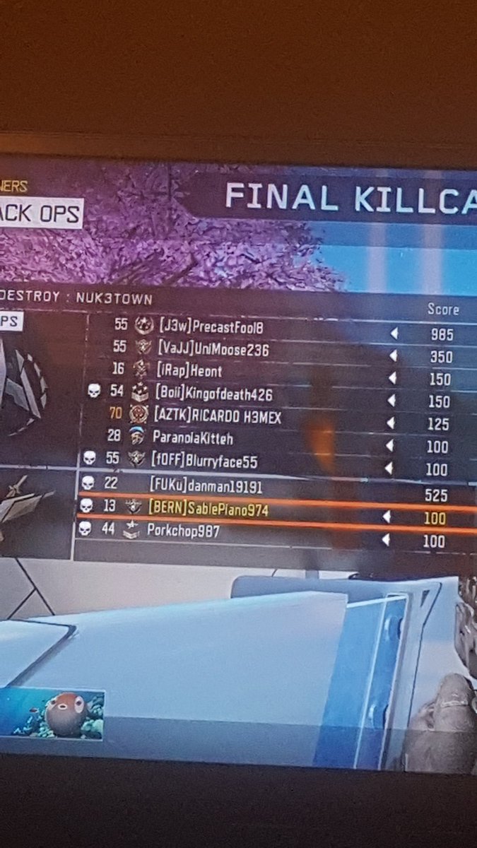 willblock6's tweet photo. @Treyarch wtf? 7 on a team again...smh to that #FixYoGame https://t.co/kXsMysDZjZ